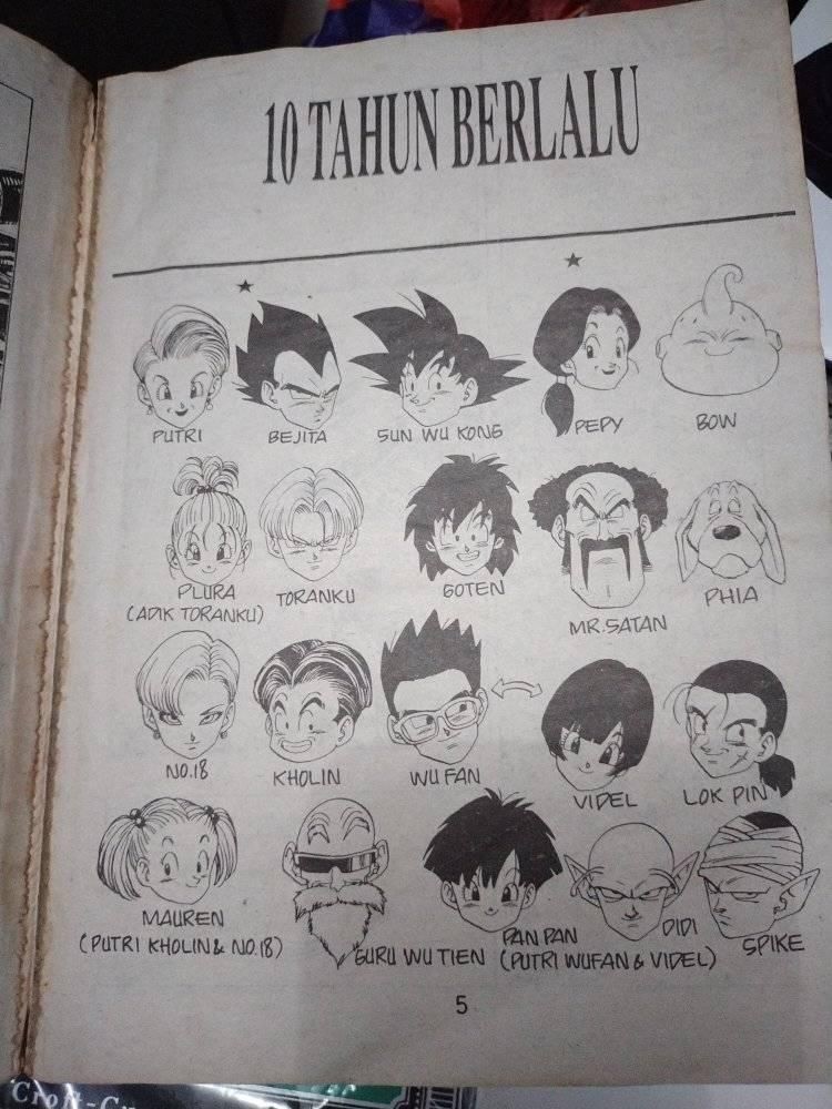 5 Nama Ajaib Karakter Dragon Ball Versi Rajawali Grafiti 