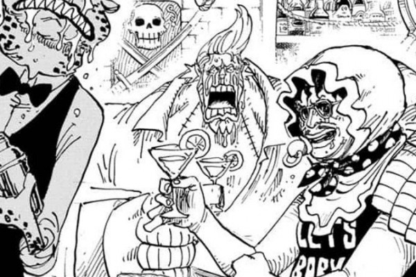 Eiichiro Oda Menggambar Franky dan Senor Pink Minum Bareng! 