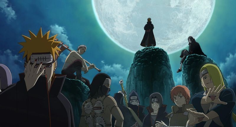 Ini Kekuatan Khas Semua 16 Anggota Akatsuki di Naruto! Ada Sharingan