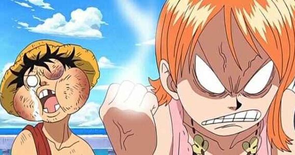 Luffy and Nami One Piece