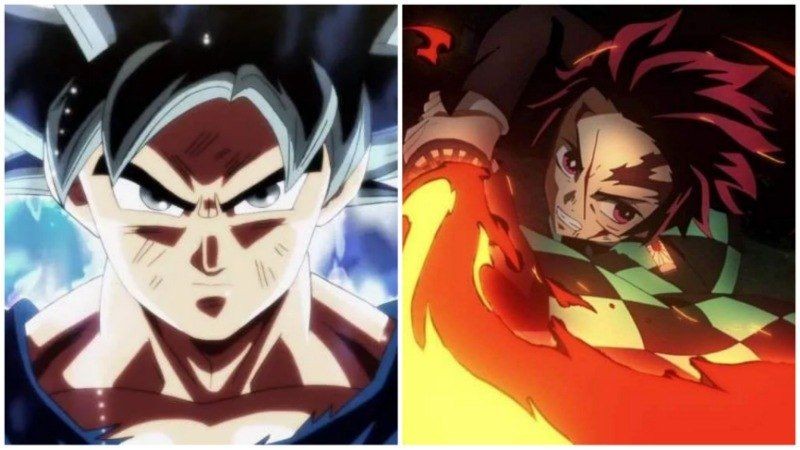 Ultra Instinct Omen Goku dan Tanjiro