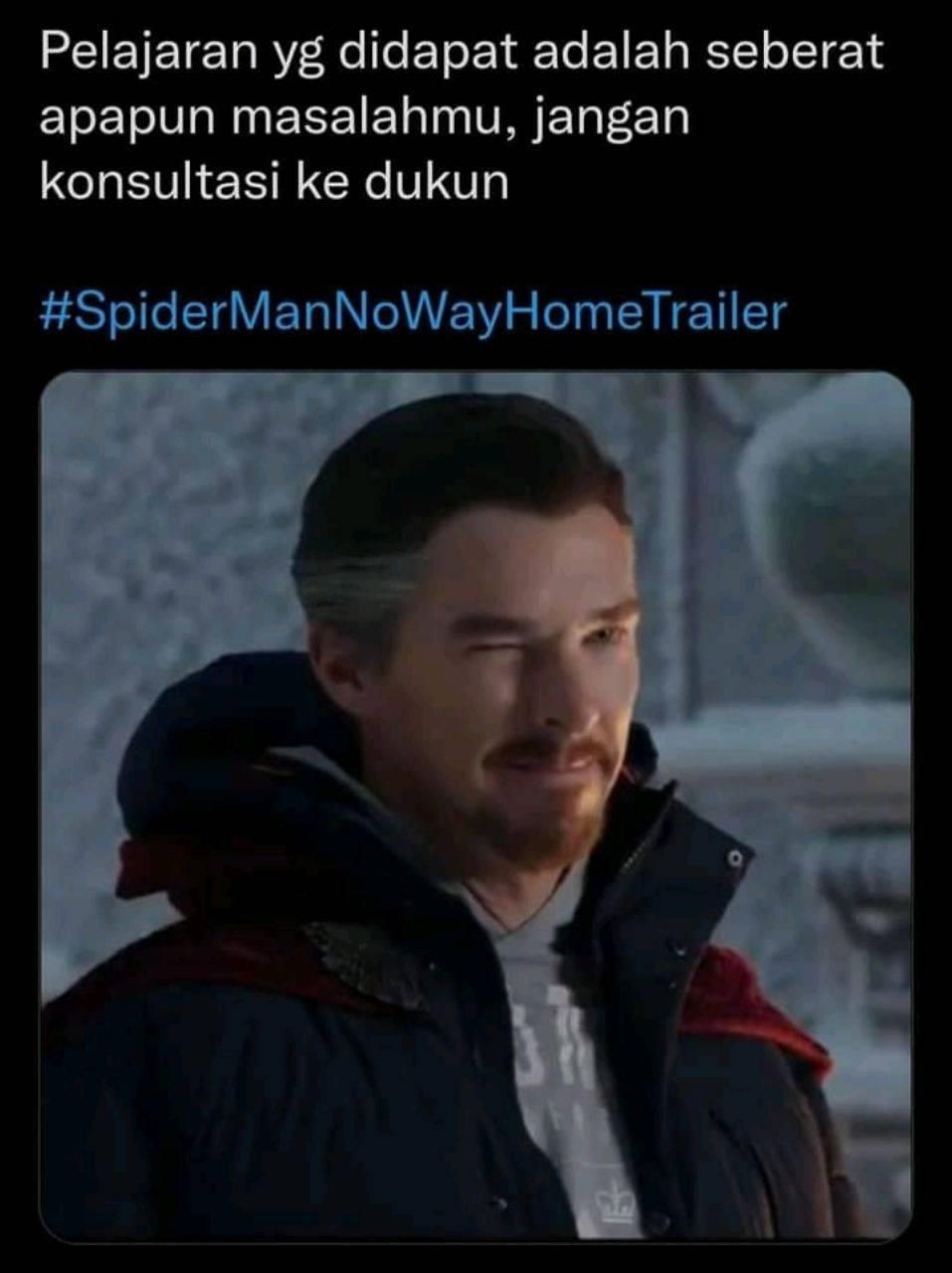 Inilah 12 Meme Trailer Spider-Man: No Way Home yang Paling Kocak