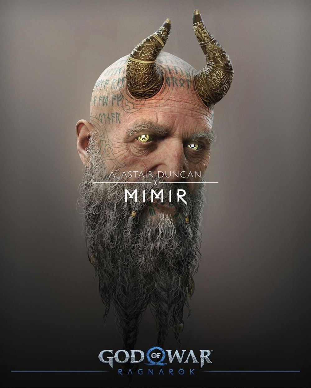 Mimir God of War Ragnarok