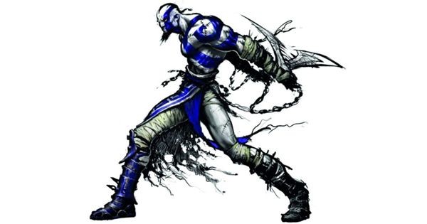 Kratos blue design