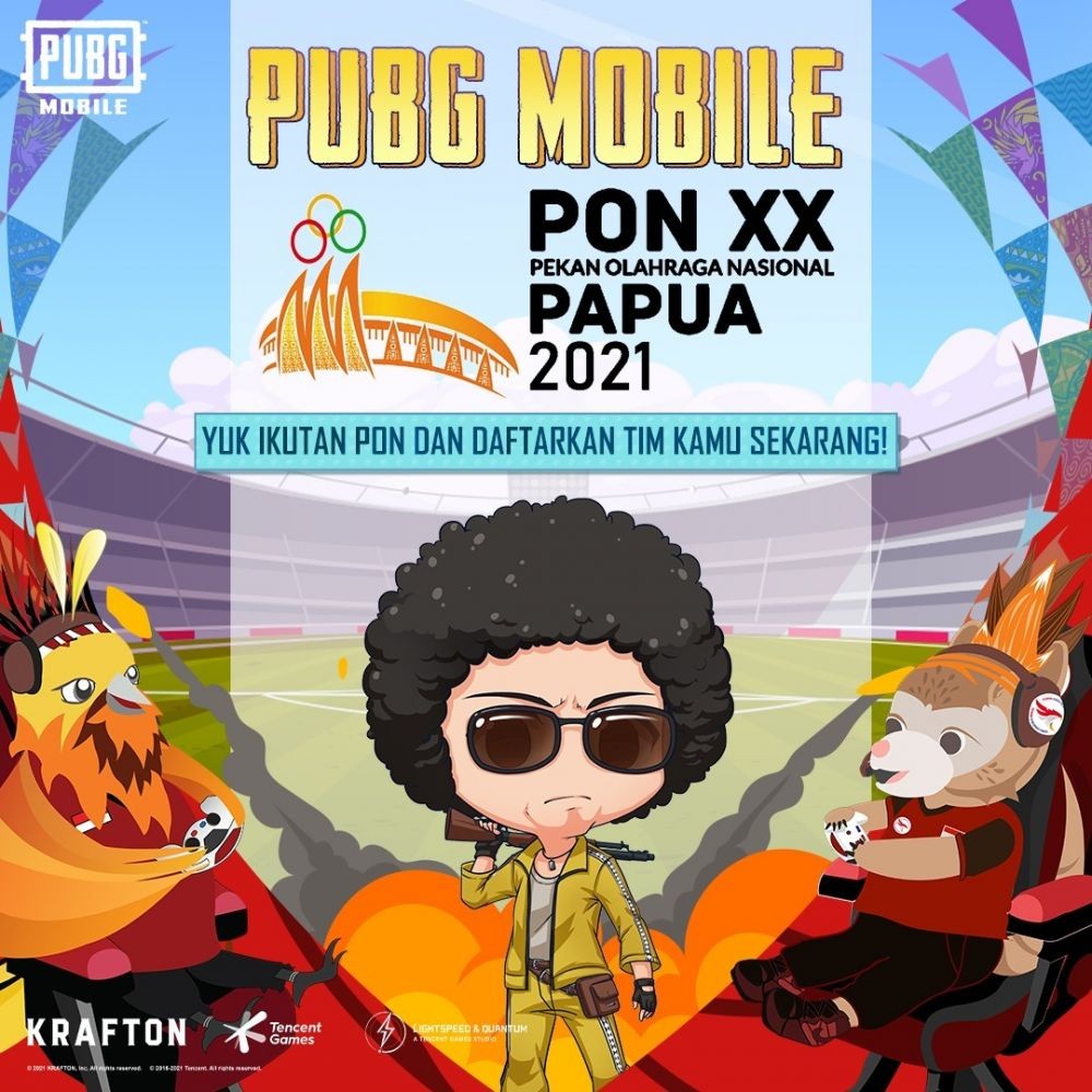 Pendaftaran PUBG Mobile PON XX Papua 2021 Catat Hampir 5 Ribu Tim!