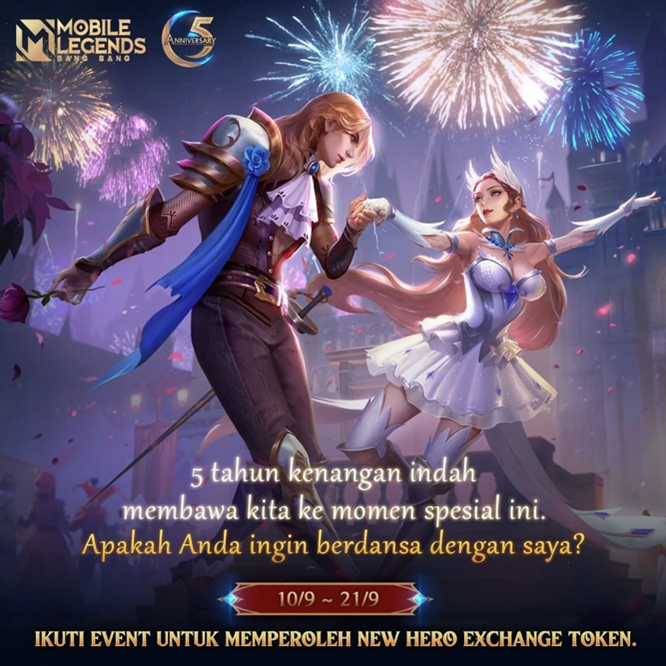 Perayaan Mobile Legends Bang Bang Ke-5 Sudah di Depan Mata!