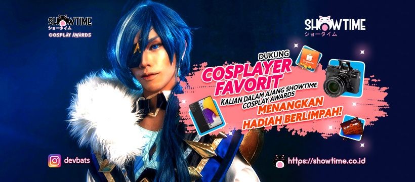 Total Hadiah Rp. 41 Juta! Showtime Cosplay Awards Masuki Sesi Voting!