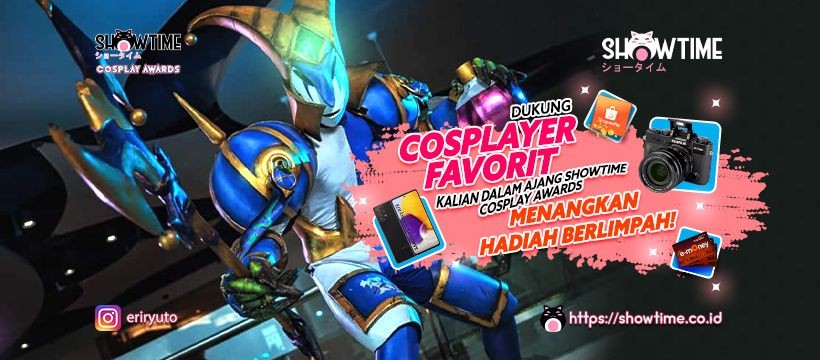 Total Hadiah Rp. 41 Juta! Showtime Cosplay Awards Masuki Sesi Voting!