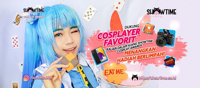 Total Hadiah Rp. 41 Juta! Showtime Cosplay Awards Masuki Sesi Voting!