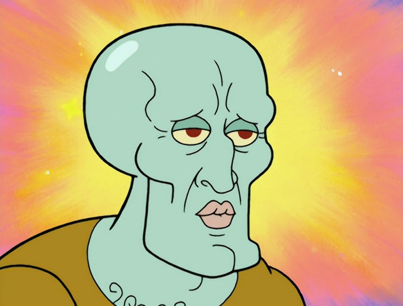 squidward tampan