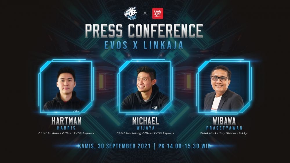 Evos Esports dan LinkAja Mengumumkan Kerjasama Strategis!