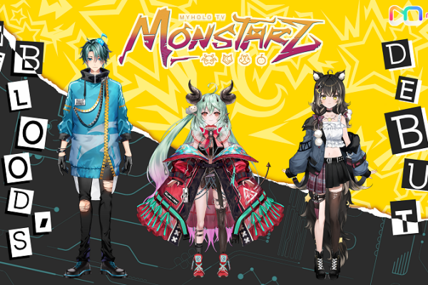 MyHoloTV Luncurkan Virtual YouTuber MonstarZ! Ini Jadwal Debutnya!