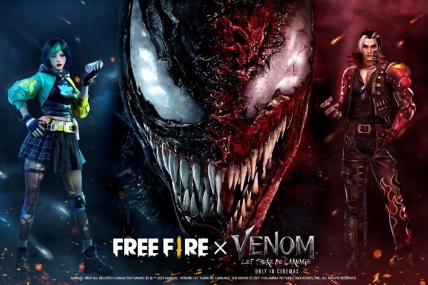 Kolaborasi Free Fire x Venom: Let There Be Carnage Kini Datang Juga!