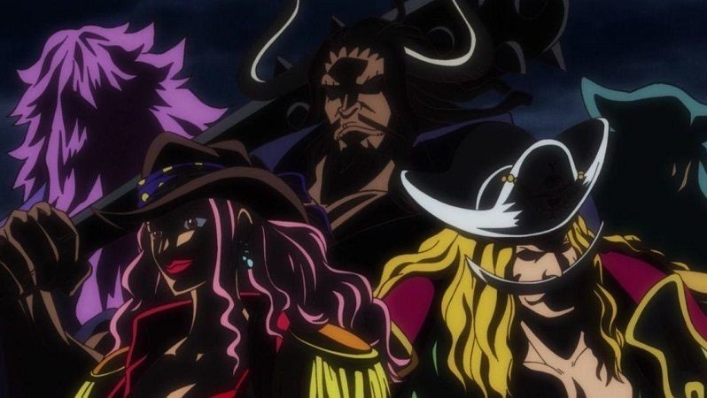 Kelompok Rocks di anime One Piece