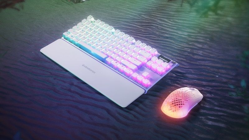 SteelSeries Rilis Pasangan Edisi Terbatas TKL dan Mouse Ghost Edition!