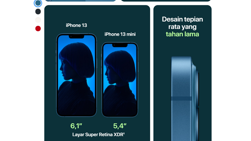 Preorder Dibuka November 2021! Ini Spesifikasi iPhone 13!