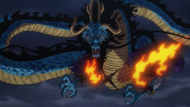 Wujud naga Kaido