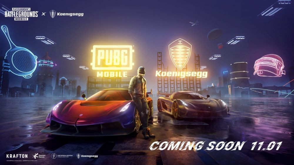 Bawa Supercar Kelas Dunia! Ini Kolaborasi PUBG Mobile x Koenigsegg!