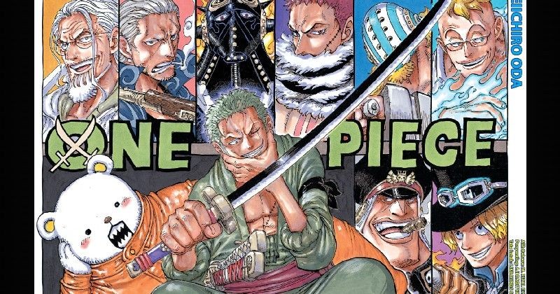 one piece 1031 color spread cover zoro bepo number 2 members