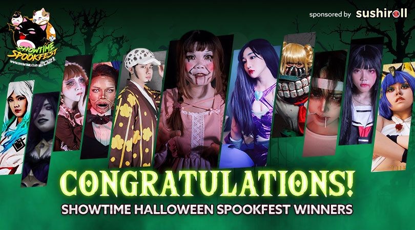 Ini Dia Para Pemenang Showtime Halloween SpookFest 2021!