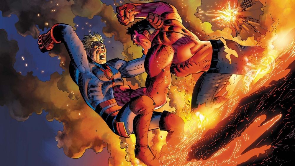 ikaris vs red hulk