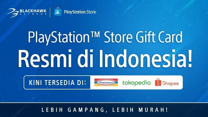 Blackhawk Network Hadirkan Playstation Store Gift Card di Indonesia!