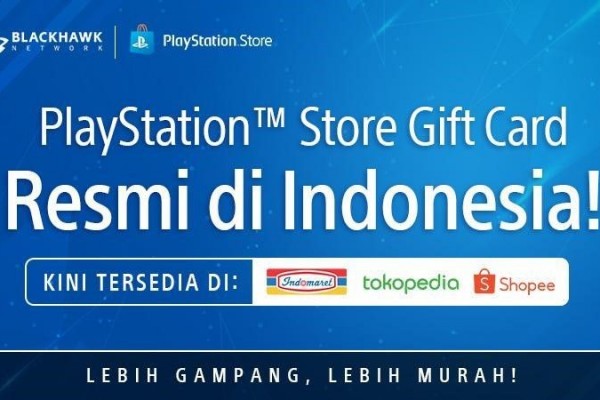 Blackhawk Network Hadirkan Playstation Store Gift Card di Indonesia!