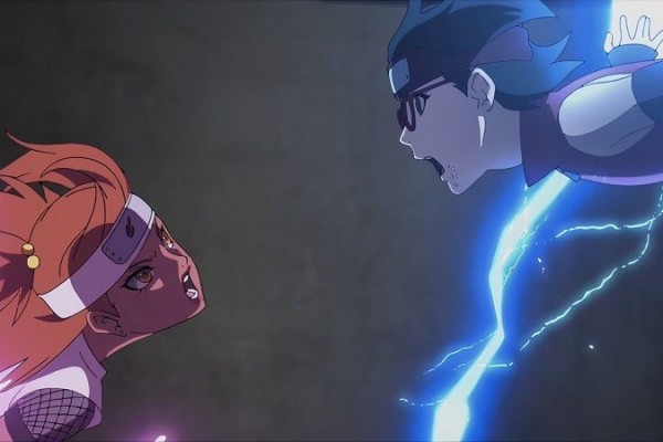 Boruto Episode 225: Sarada Kalahkan Chocho di Ujian Chunin!