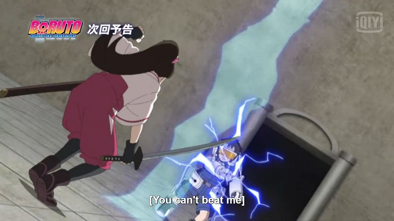 Boruto Episode 225: Sarada Kalahkan Chocho di Ujian Chunin!