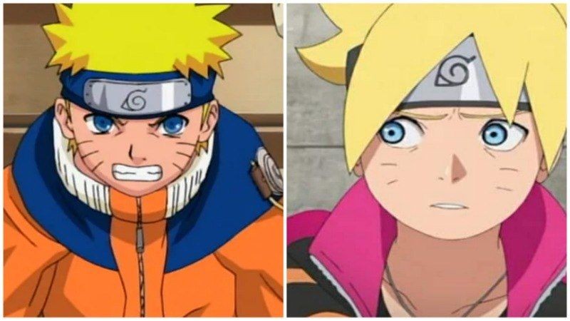 Naruto Uzumaki dan Boruto Uzumaki