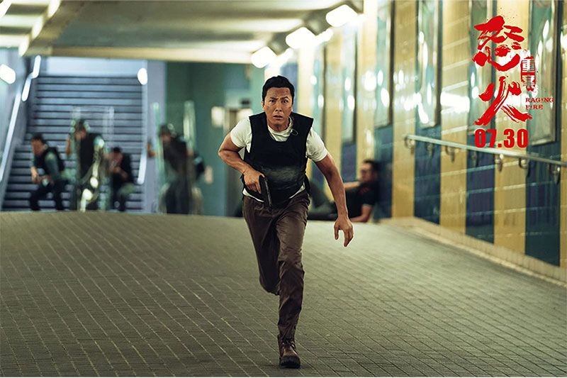 Review Raging Fire, Aksi Donnie Yen Melawan Perampok Bank