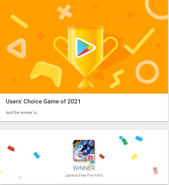 Ini Pilihan Game Terbaik Google Play 2021! Ada Free Fire MAX
