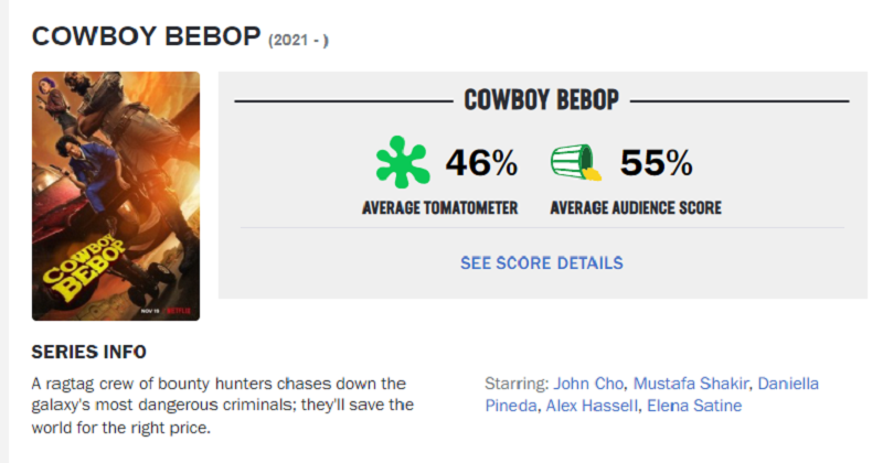 Serial Netflix Cowboy Bebop Dibatalkan Setelah Musim Pertama!