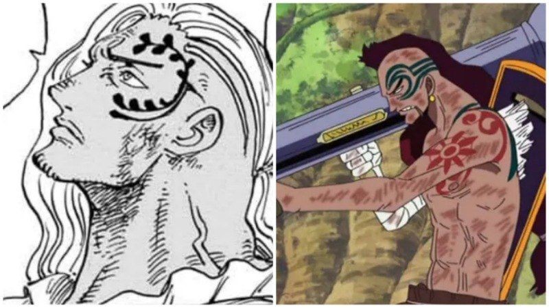King dari manga One Piece dan Wyper dari anime One Piece