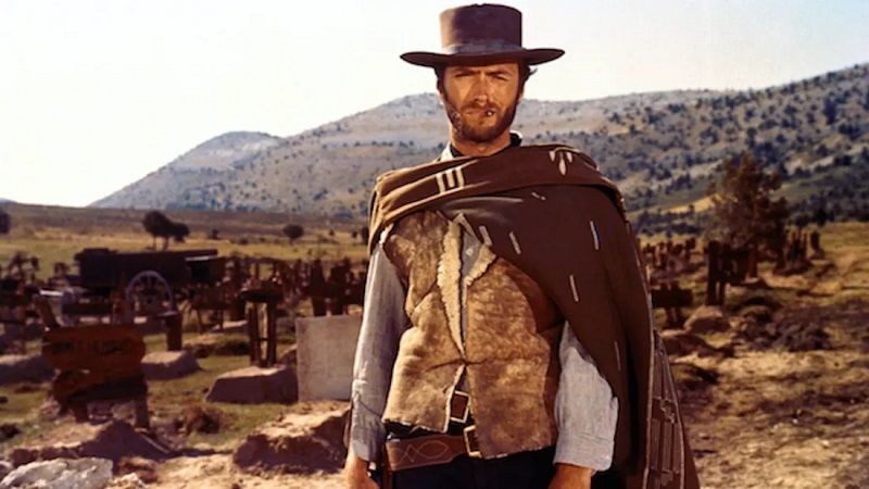 Clint Eastwood di The Good The Bad and The Ugly