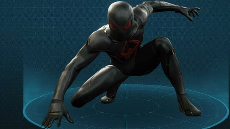 Spider-Man Dark di game Spider-Man PS4