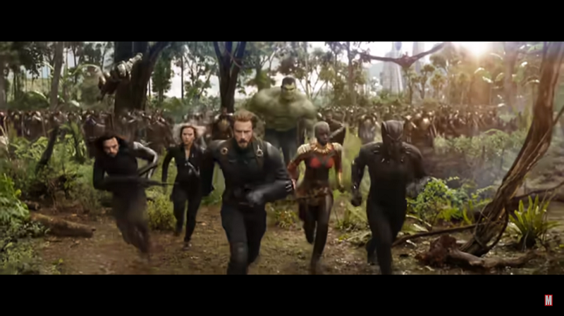 Trailer Avengers: Infinity War yang memperlihatkan Hulk di Wakanda