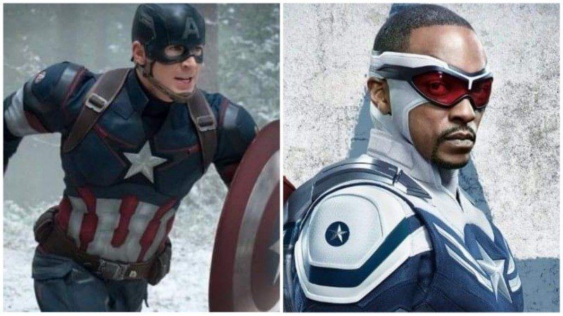 Captain America Steve Rogers dan Sam Wilson