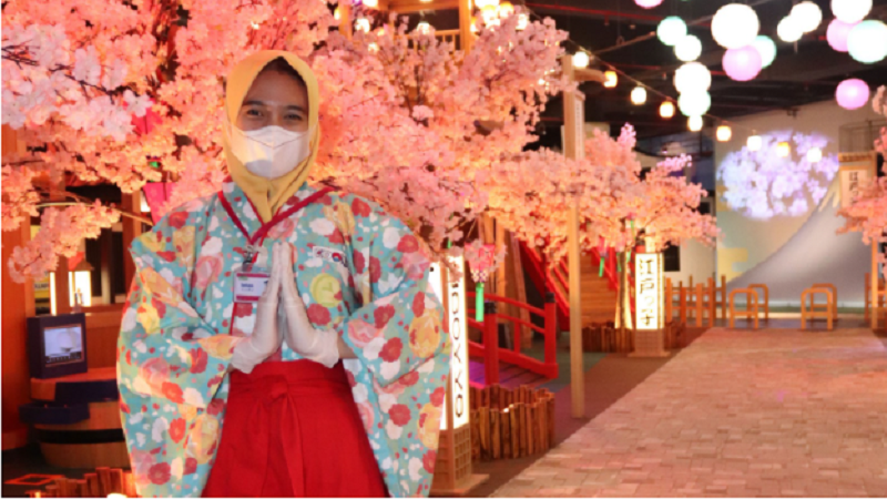 AEON Fantasy Indonesia Hadirkan Taman Nuansa Jepang Edokko di Jakarta!