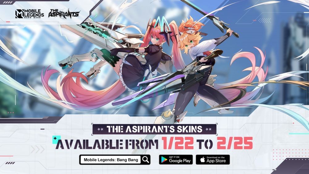 Skin Bertema Anime Hadir Dalam Update MLBB The Aspirants!