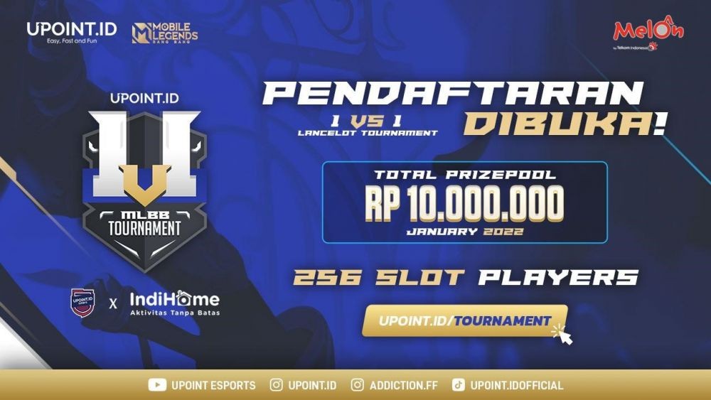 UPOINT.ID Hadirkan 1 VS 1 MLBB Lancelot Tournament! Adu Teknik!