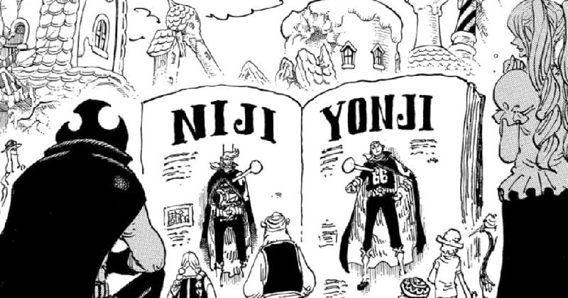 vinsmoke niji vinsmoke yonji get caught by big mom pirates cover story one piece 1038