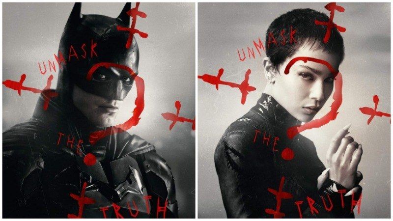 Poster karakter Batman dan Catwoman. (twitter.com/TheBatman)