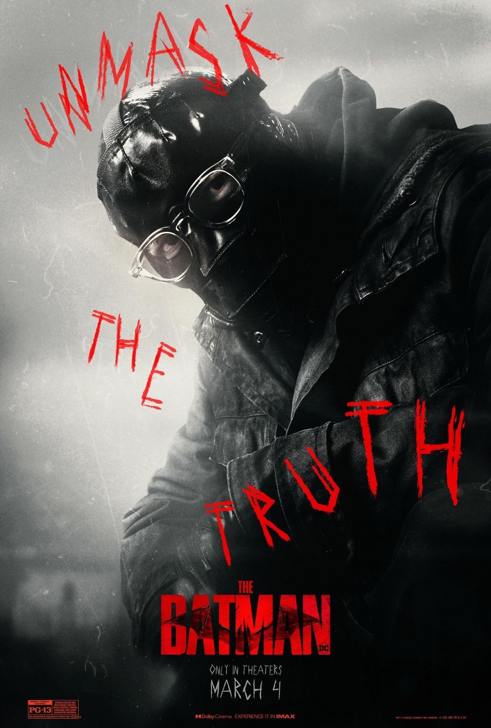 Poster Baru Film The Batman Dirilis, Sorot 4 Karakter!