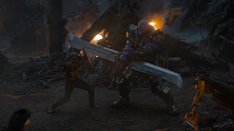 Kenapa Pedang Thanos Bisa Merusak Tameng Captain America? 