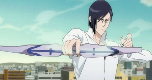 Uryu Ishida selama pertarungan dengan Kugo Ginjo