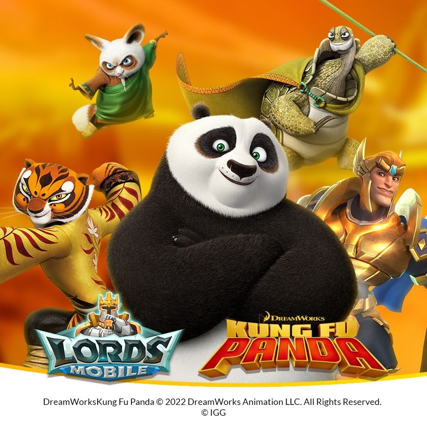 Kolaborasi dengan Dreamworks, Sambut Lords Mobile x Kung Fu Panda!
