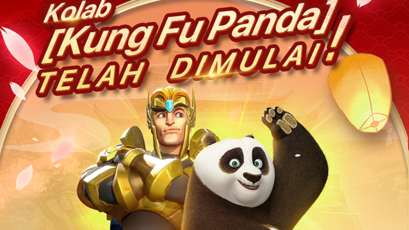 Kolaborasi dengan Dreamworks, Sambut Lords Mobile x Kung Fu Panda!