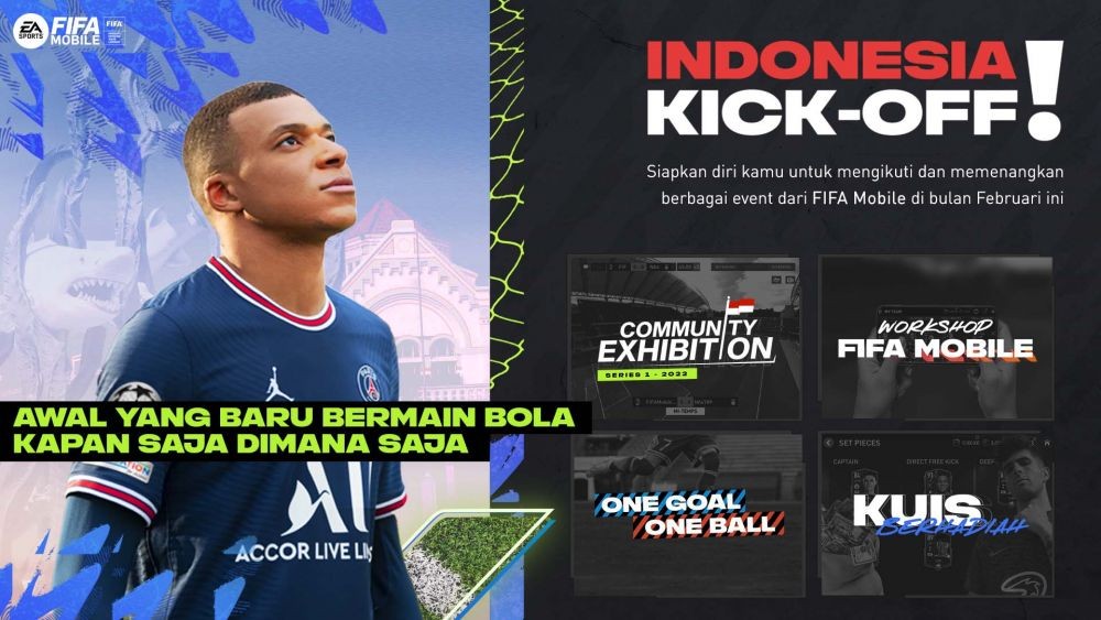 Ini Rangkaian Event Pembuka Musim FIFA Mobile Indonesia Kick-Off!