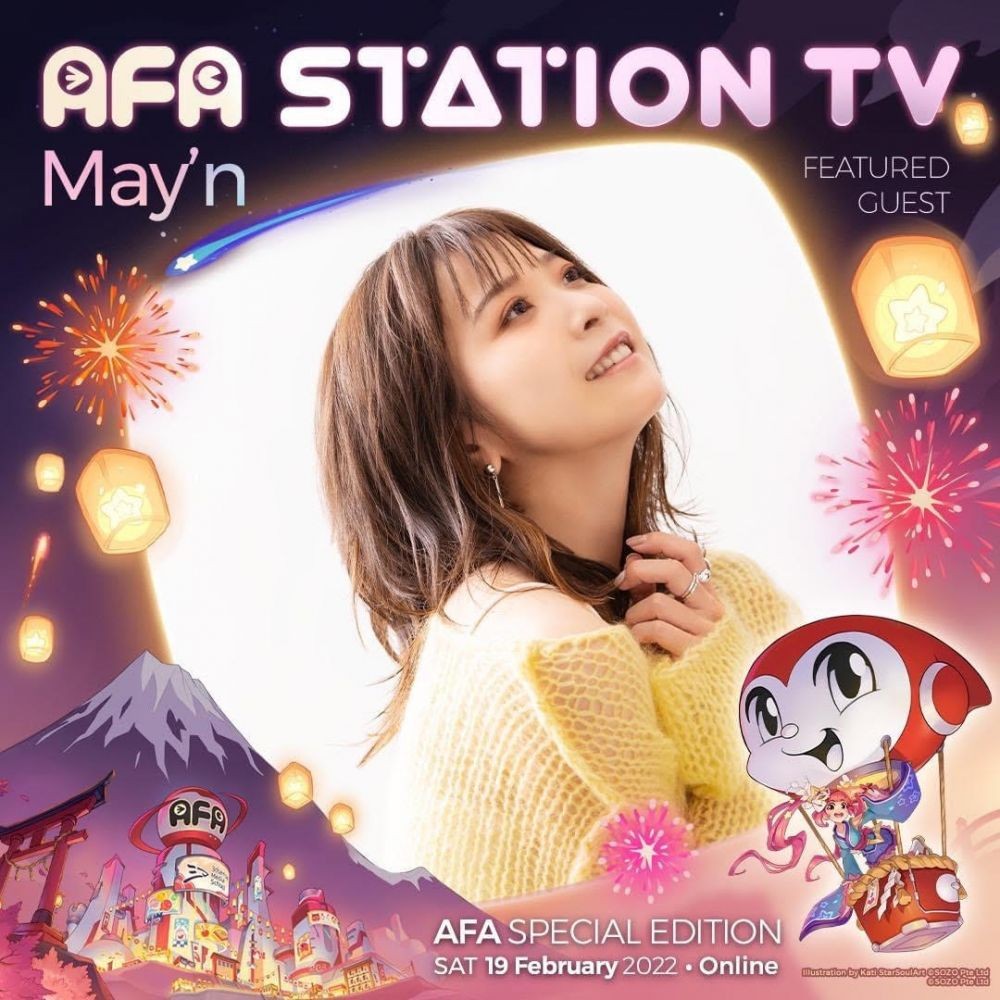 AFA STATION TV Berkolaborasi dengan May'n, hololive, hingga J-CLAIR! 